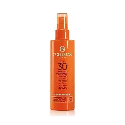 Collistar SPF 30 piimjas päikesekaitsesprei näole ja kehale, 200ml