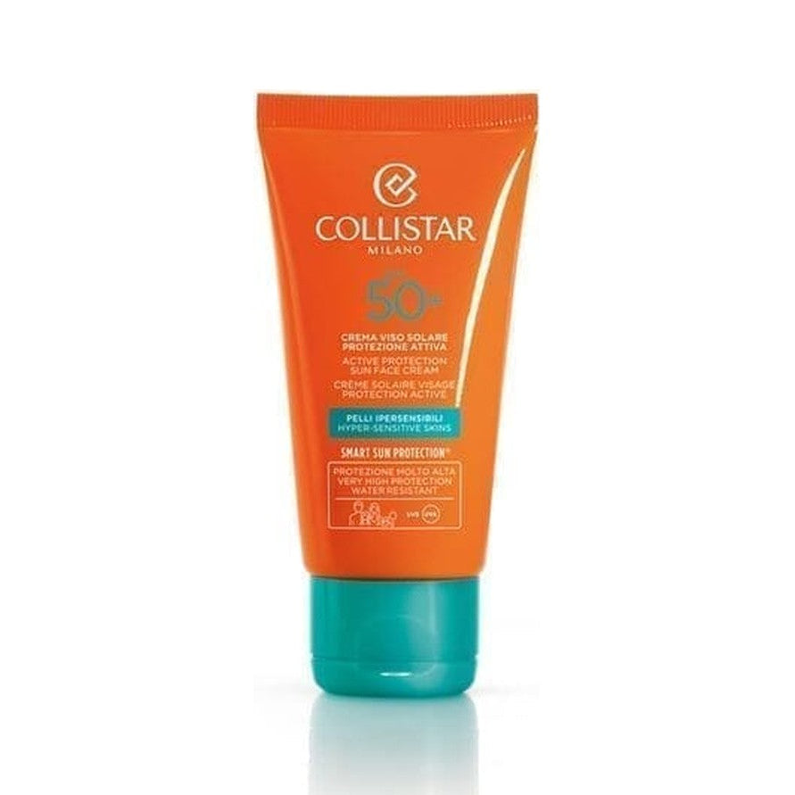 Collistar SPF 50+ kortsudevastane päikesekaitsekreem tundlikule nahale, 50ml