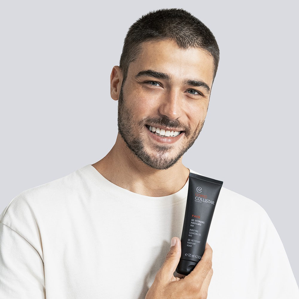 Collistar UOMO FACE puhastav näogeel süsinikuga meestele, 125ml, pilt 4