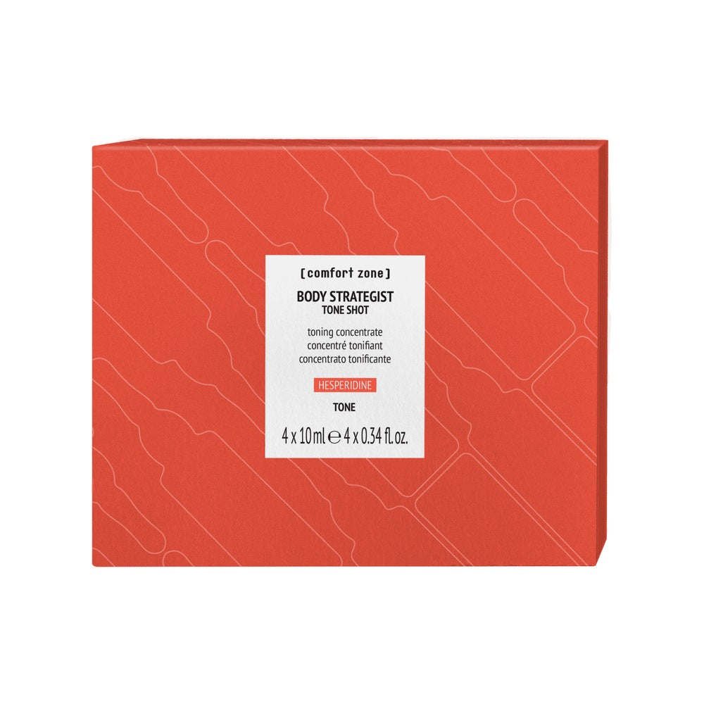 Comfort Zone BODY STRATEGIST Tone Shot toonust tõstev kehakontsentraat, 4x10ml