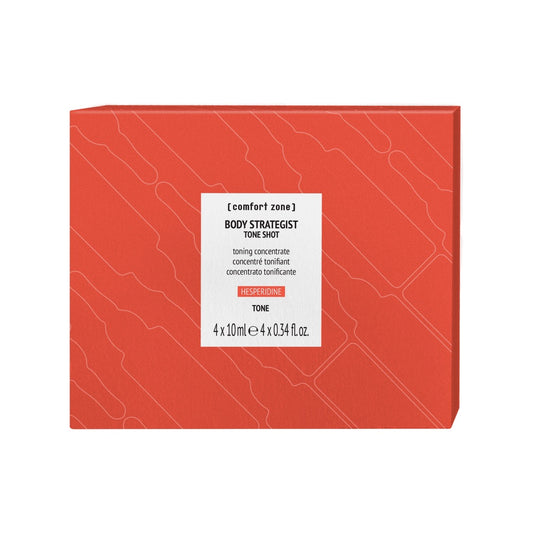 Comfort Zone BODY STRATEGIST Tone Shot toonust tõstev kehakontsentraat, 4x10ml