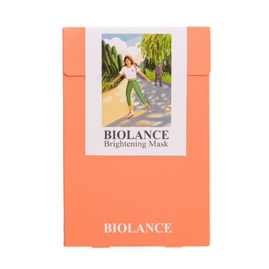 DeLaLuz Biolance Brightening Mask kirgastav näomask, 5tk