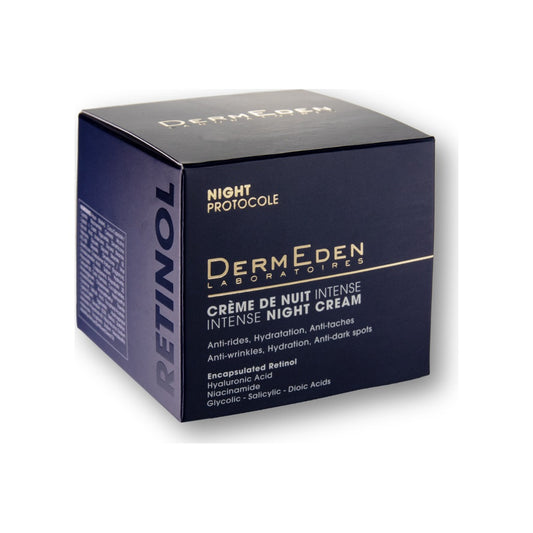 DermEden NIGHT PROTOCOLE Intense Night Cream intensiivne vananemisvastane öökreem, 50ml