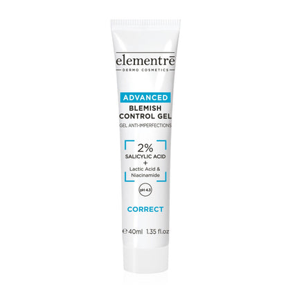 Elementre Salicylic Acid Blemish Control Gel 2% 40 ml