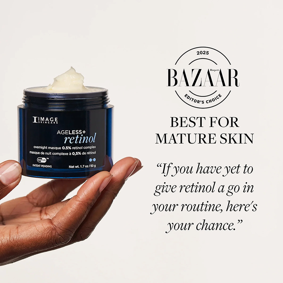 IMAGE Skincare AGELESS+ Öömask retinooliga 0,5%, 50g