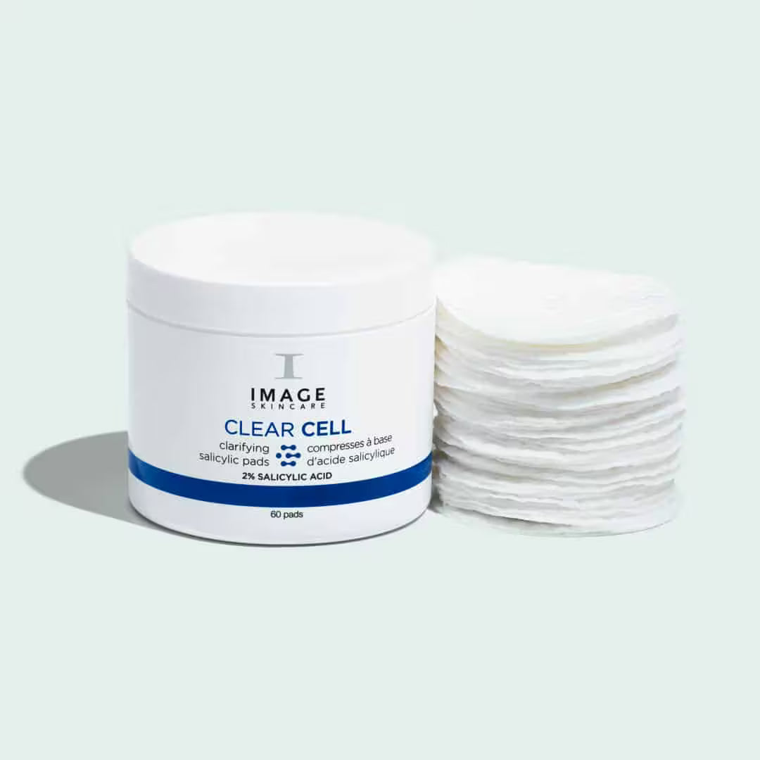 IMAGE Skincare CLEAR CELL Salitsüülhappega puhastuspadjad näole, 60tk