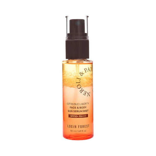LOGiN FOREST CITRUBLE LIBERTY päikesekaitsesprei Mini SPF50+, 50ml