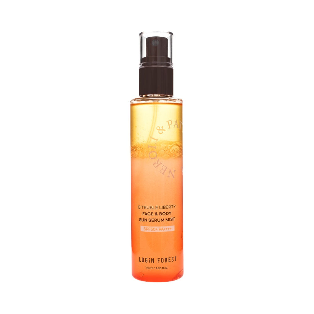 LOGiN FOREST CITRUBLE LIBERTY päikesekaitsesprei näole ja kehale SPF50+, 120ml