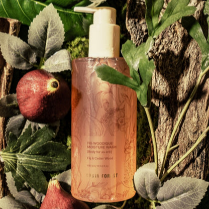 LOGiN FOREST FIG WOODIQUE niisutav dušigeel, 400ml, pilt 2