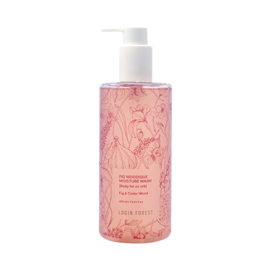 LOGiN FOREST FIG WOODIQUE niisutav dušigeel, 400ml