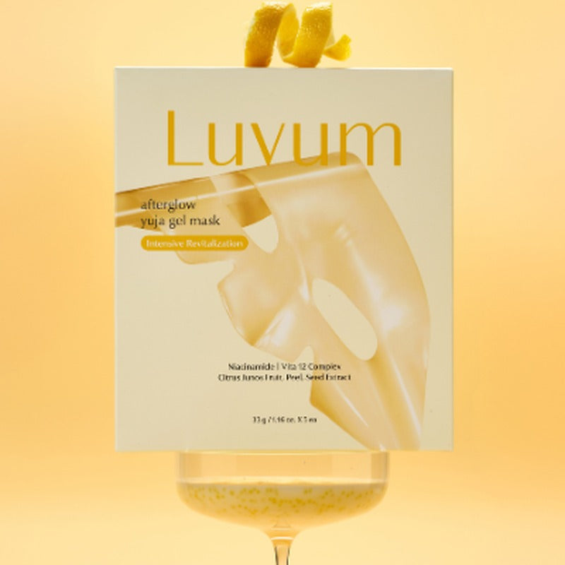Luvum AFTERGLOW Yuja säraandev hüdrogeelmask, 5tk, pilt 2