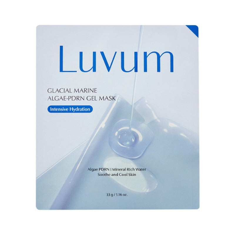 Luvum GLACIAL MARINE Algae-PDRN jahutav hüdrogeelmask, 5tk, pilt 4