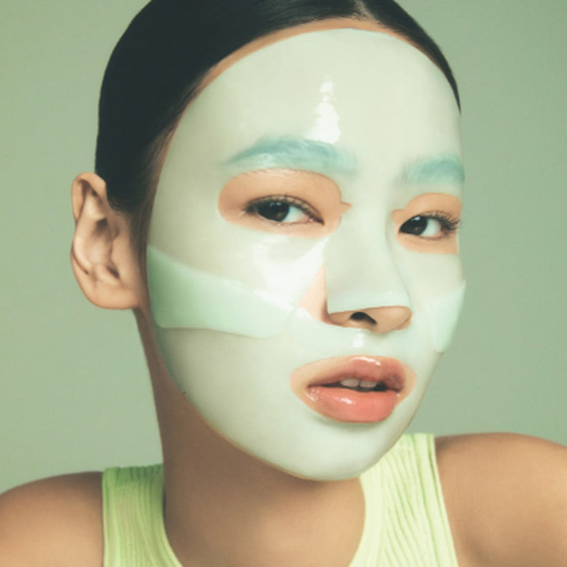 Luvum GREEN CITRUS Vitamin C kirgastav hüdrogeelmask, 5tk, pilt 2