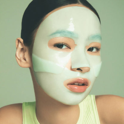 Luvum GREEN CITRUS Vitamin C kirgastav hüdrogeelmask, 5tk, pilt 2