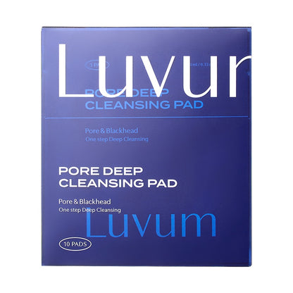 Luvum PORE DEEP CLEANSING sügavpuhastavad näopadjad, 10tk