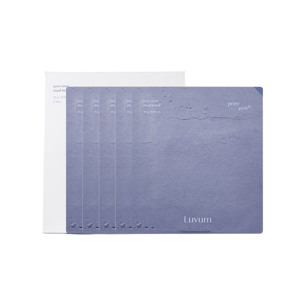 Luvum PORE RESET poore puhastav mudamask, 5tk