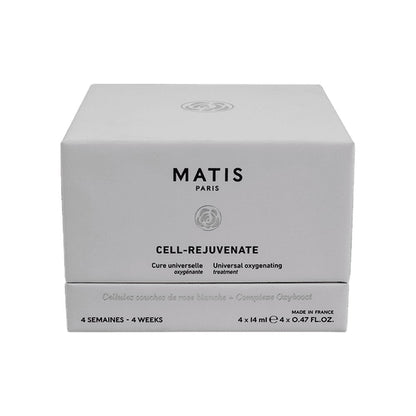 MATIS CELL-REJUVENATE hapnikuga rikastatud hoolduskuur, 4x14ml