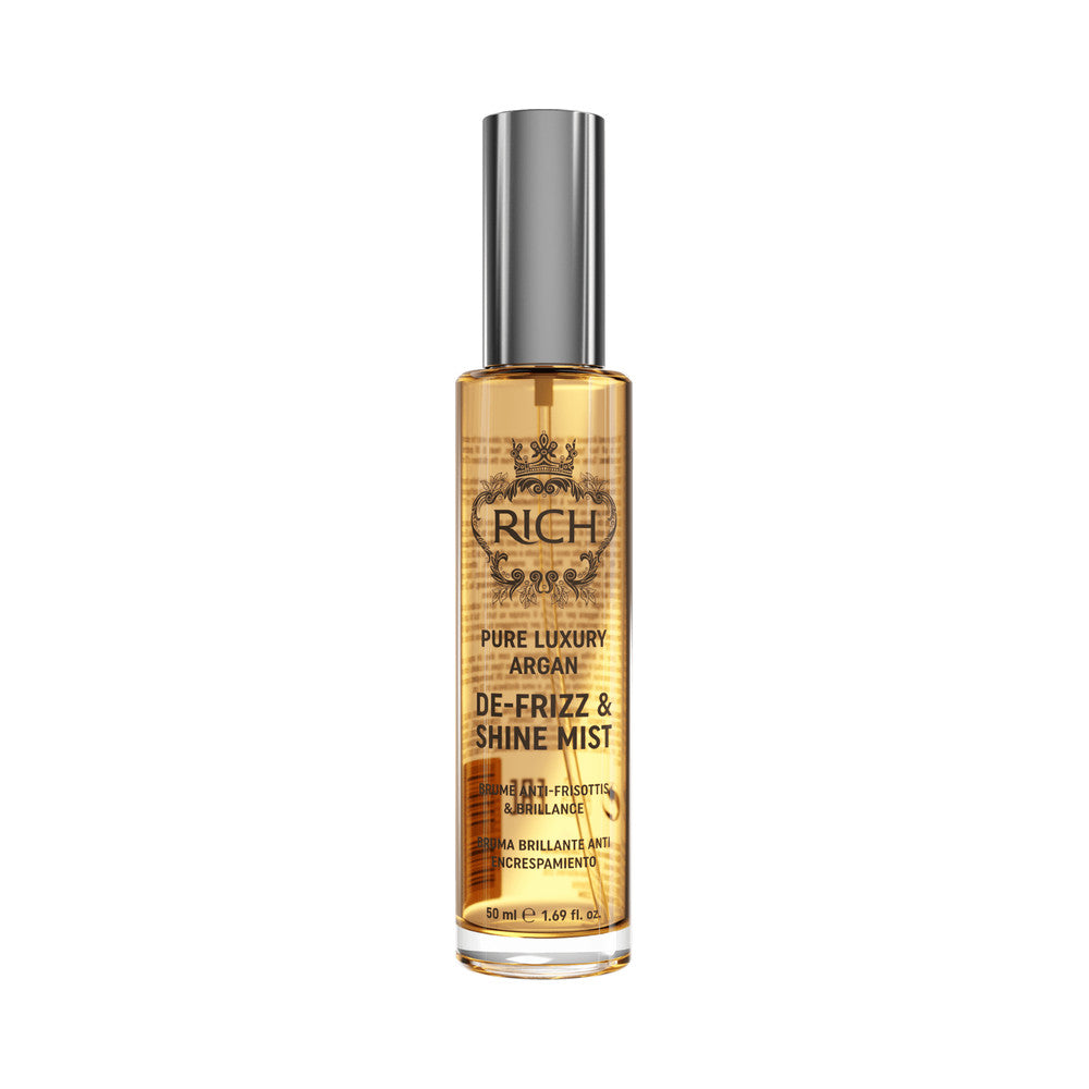 RICH Argan De-Frizz & Shine Mist kahu eemaldav ja läiget andev juuksesprei, 50ml