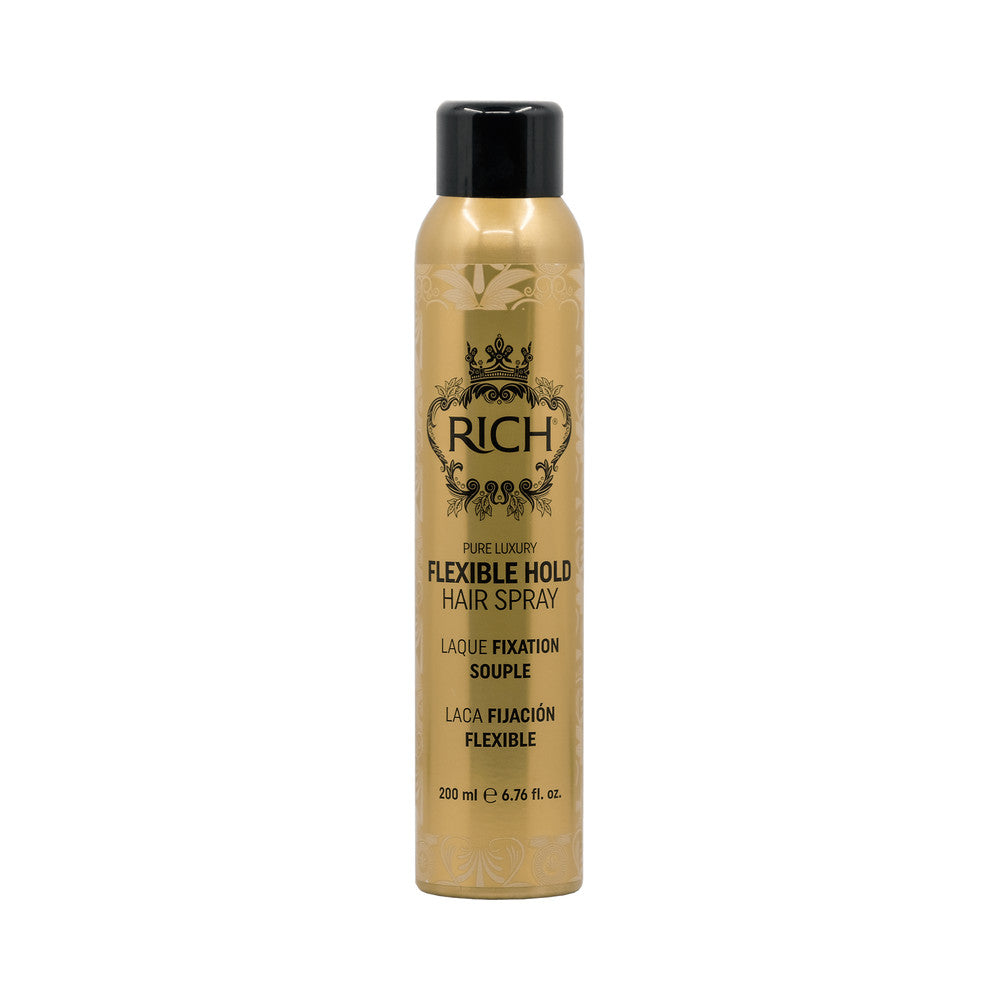 RICH Flexible Hold Hair Spray paindliku hoiakuga juukselakk, 200ml