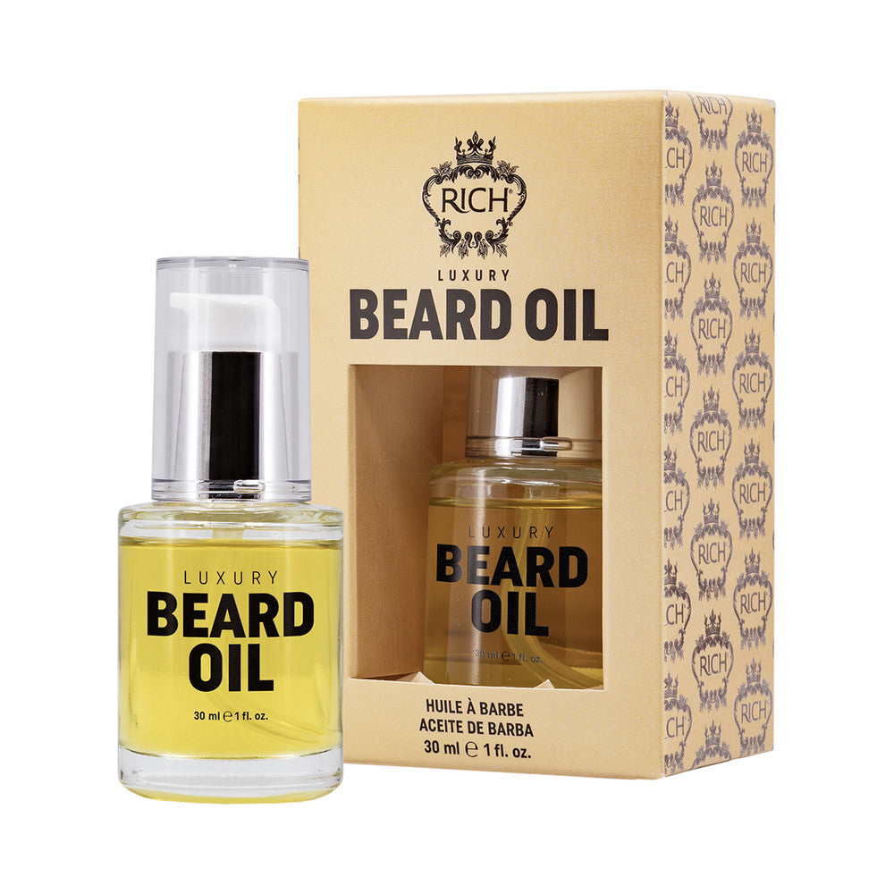 RICH Luxury Beard Oil luksuslik niisutav habemeõli, 30ml