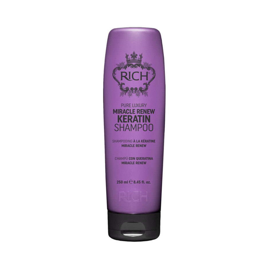 RICH MIRACLE RENEW KERATIN taastav keratiinišampoon, 250ml