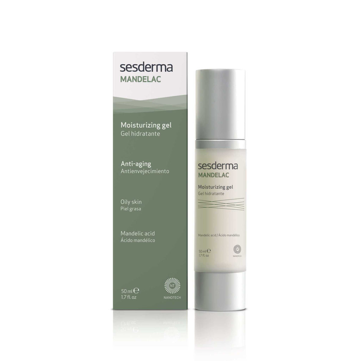 Sesderma MANDELAC niisutav näogeel, 50ml