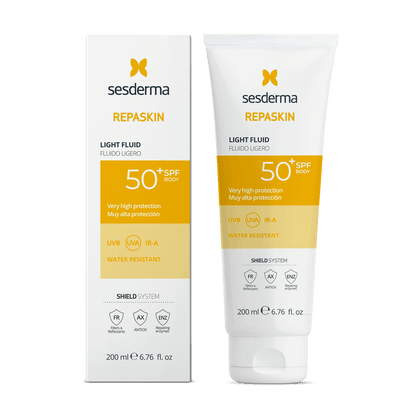 Sesderma REPASKIN päikesekaitseemulsioon kehale SPF 50, 200ml