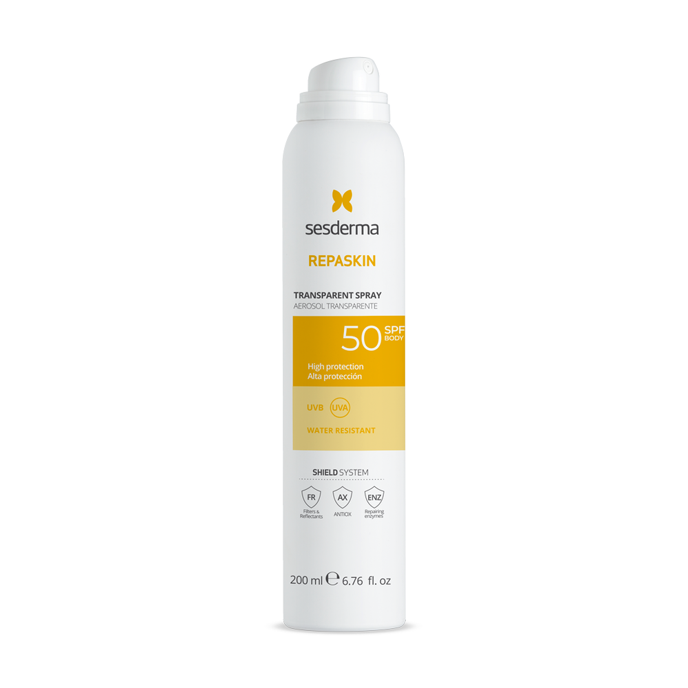 Sesderma REPASKIN päikesekaitsesprei SPF 50, 200ml