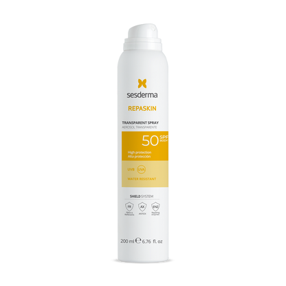 Sesderma REPASKIN päikesekaitsesprei SPF 50, 200ml