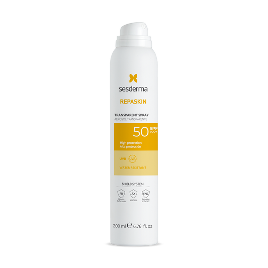 Sesderma REPASKIN päikesekaitsesprei SPF 50, 200ml