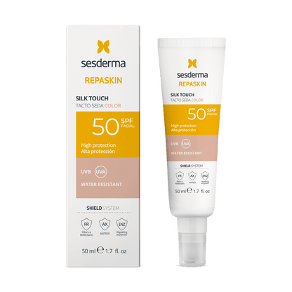 Sesderma REPASKIN tooniv päikesekaitsegeel näole SPF 50, 50ml