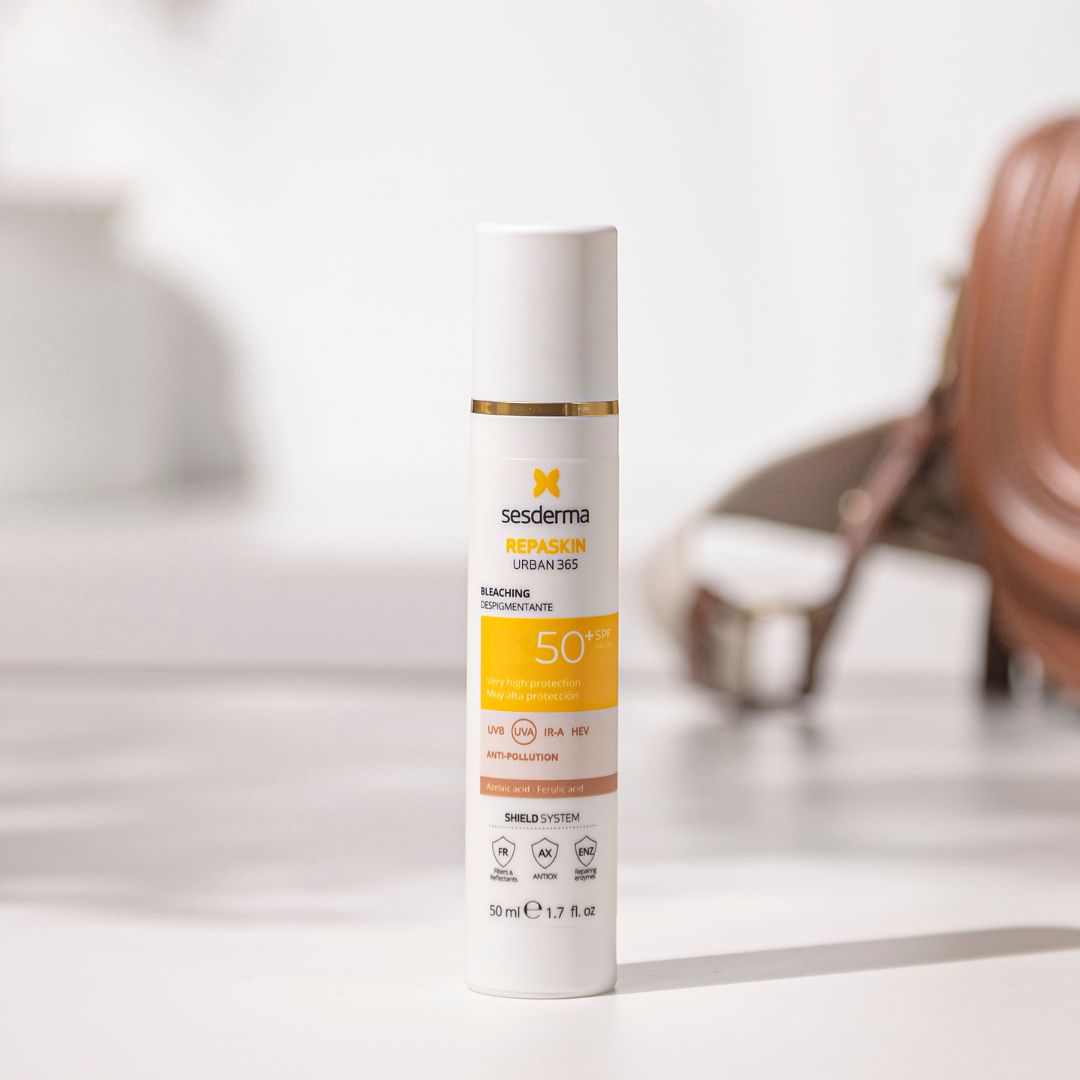 Sesderma REPASKIN URBAN 365 Depigmenting SPF50+ depigmenteeriv päikesekaitsekreem näole SPF 50, 50ml, pilt 2