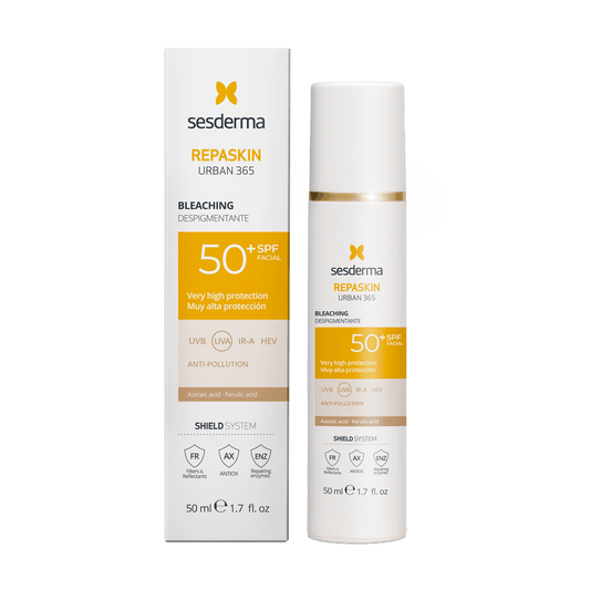 Sesderma REPASKIN URBAN 365 Depigmenting SPF50+ depigmenteeriv päikesekaitsekreem näole SPF 50, 50ml