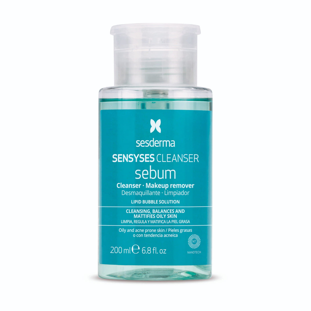 Sesderma SENSYSES meigieemaldaja rasusele ja aknele kalduvale nahale, 200ml