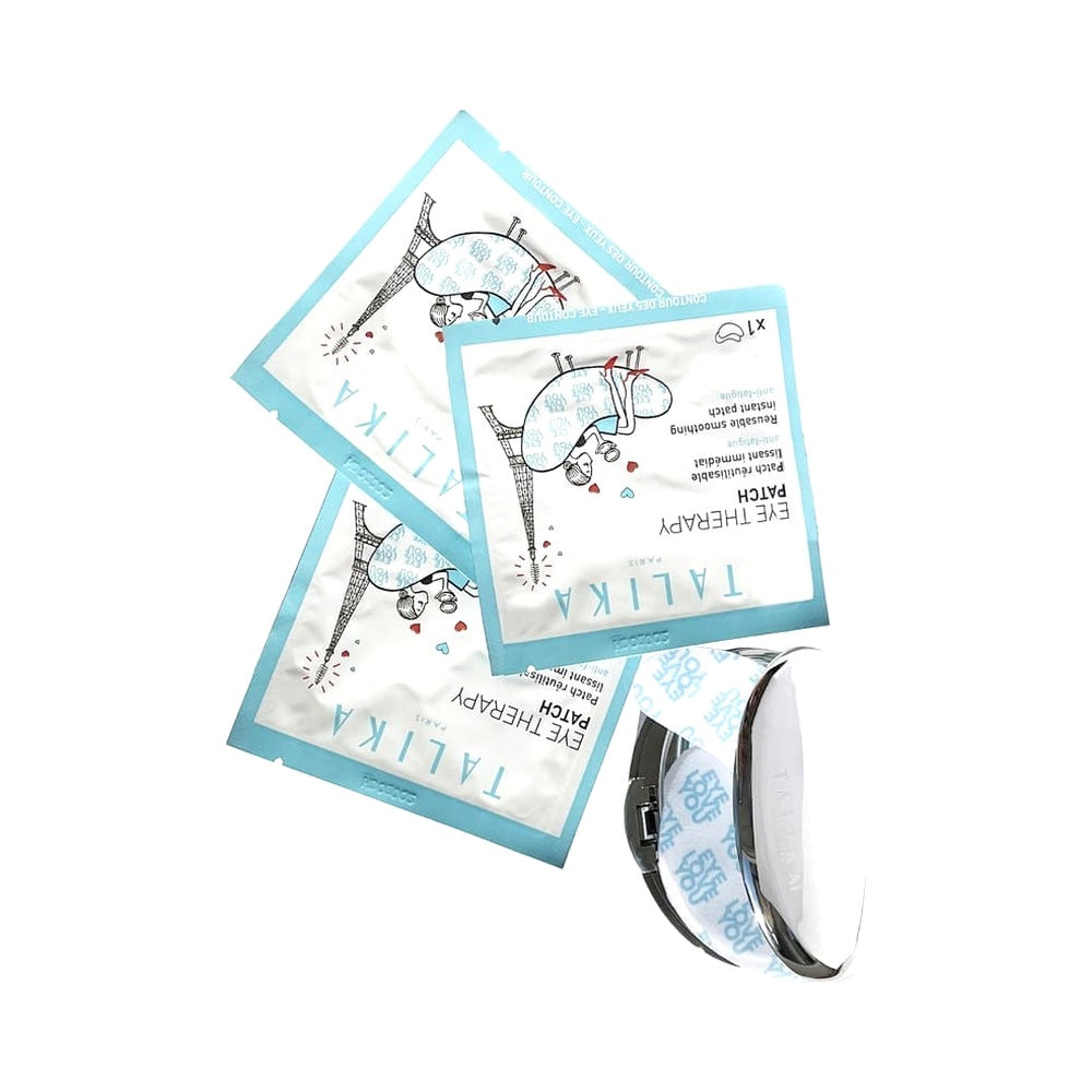 Talika EYE THERAPY PATCH silmahooldusplaastrid ja hoiukarp, 6 paari