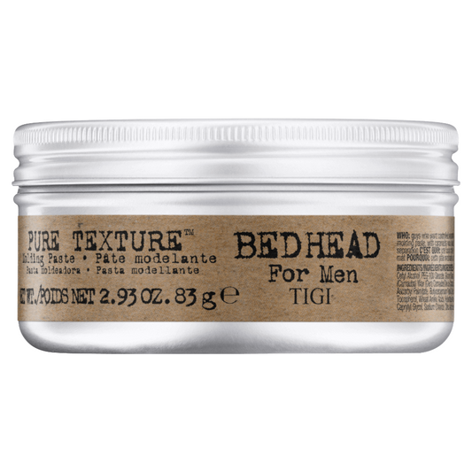 TIGI Bed Head For Men Pure Texture tekstuuri andev juuksepasta meestele, 83g