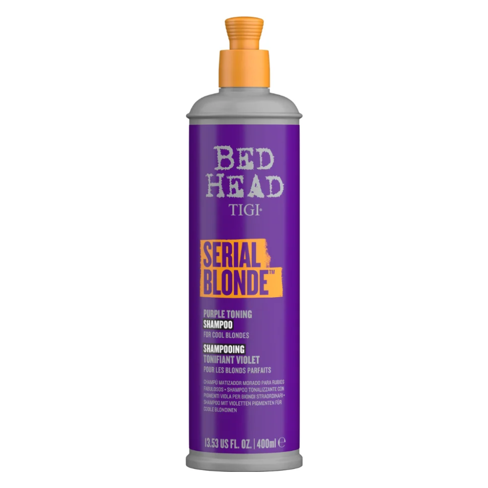 TIGI Bed Head Serial Blonde Purple Toning Shampoo lilla toonivšampoon, 400ml
