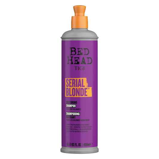 TIGI Bed Head Serial Blonde Shampoo taastav šampoon värvitud juustele, 400ml